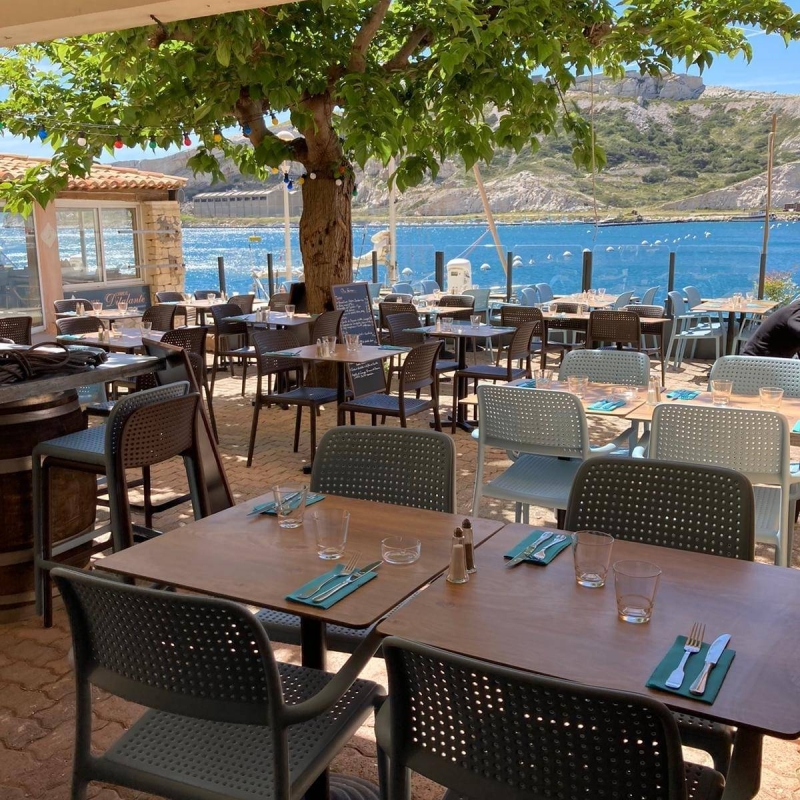Le restaurant - Ou Sinon - Restaurant Frioul Marseille - Restaurant île du Frioul - Restaurant Marseille - restaurant Marseille